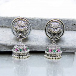 silver earring