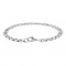 Stainless Steel Bracelet for Men Boys Unisex (Silver)