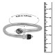 Nakabh Silver Plated Vel Kappu Kada Bracelet for Men | Women (2204007)