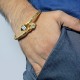 Nakabh Gold Plated Kada Bracelet for Men | Women (2204008)