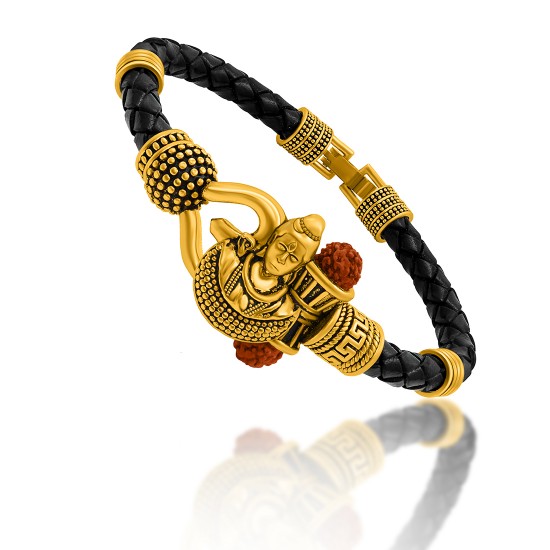 Antique Vintage Ethnic Kada Bracelet for Men Women Boys Girls (Shivji Photo)