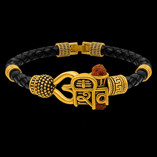 Antique Vintage Ethnic Kada Bracelet for Men Women Boys Girls (Shivji Words)
