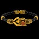 Antique Vintage Ethnic Kada Bracelet for Men Women Boys Girls (Shivling)