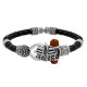 Antique Vintage Ethnic Kada Bracelet for Men Women Boys Girls (Mahakal Silver)