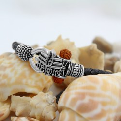 Antique Vintage Ethnic Kada Bracelet for Men Women Boys Girls (Mahakal Silver) Antique Vintage Ethnic Kada Bracelet for Men Women Boys Girls (Mahakal Silver)