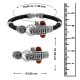 Antique Vintage Ethnic Kada Bracelet for Men Women Boys Girls (Mahadev Silver)