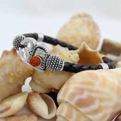 Antique Vintage Ethnic Kada Bracelet for Men Women Boys Girls (Shivling Silver) Antique Vintage Ethnic Kada Bracelet for Men Women Boys Girls (Shivling Silver)