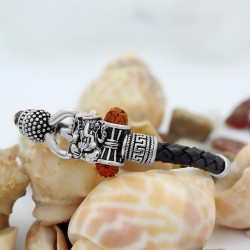 Antique Vintage Ethnic Kada Bracelet for Men Women Boys Girls (Ganesh Silver) Antique Vintage Ethnic Kada Bracelet for Men Women Boys Girls (Ganesh Silver)