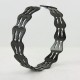 Antique Vintage Ethnic Kada Bracelet for men women boys girls (Black)