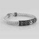 Antique Vintage Ethnic Silver Plated Kada Bracelet for men women boys girls