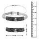 Antique Vintage Ethnic Silver Plated Kada Bracelet for men women boys girls