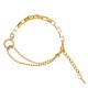 Gold Plated Stainless Steel Chain Bracelet