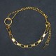 Gold Plated Stainless Steel Chain Bracelet