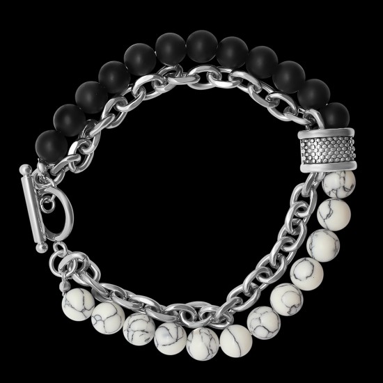 Beads Chain Bracelet for Men Boys