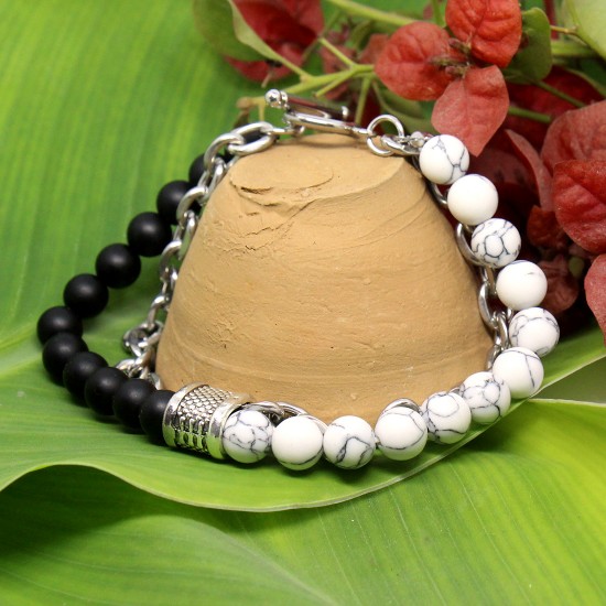 Beads Chain Bracelet for Men Boys