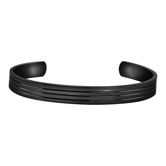 Black Plated Kada Bracelet for Men | Women - 2208101