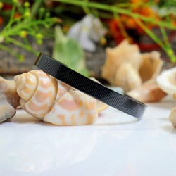 Black Plated Kada Bracelet for Men | Women - 2208102 Black Plated Kada Bracelet for Men | Women - 2208102