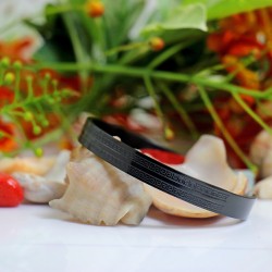 Black Plated Kada Bracelet for Men | Women - 2208104 Black Plated Kada Bracelet for Men | Women - 2208104