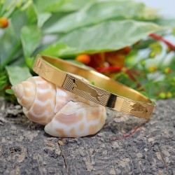 Gold Plated Kada Bracelet for Men | Women - 2208106 Gold Plated Kada Bracelet for Men | Women - 2208106