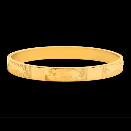Gold Plated Kada Bracelet for Men | Women - 2208106