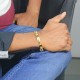 Gold Plated Kada Bracelet for Men | Women - 2208106