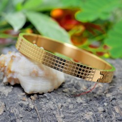 Gold Plated Kada Bracelet for Men | Women - 2208109 Gold Plated Kada Bracelet for Men | Women - 2208109