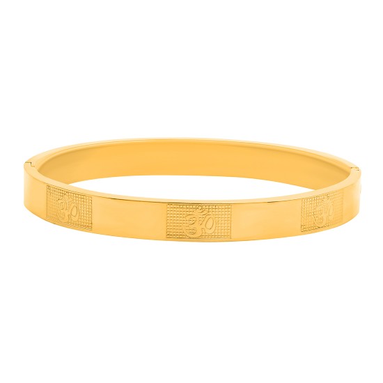 Gold Plated Kada Bracelet for Men | Women - 2208110