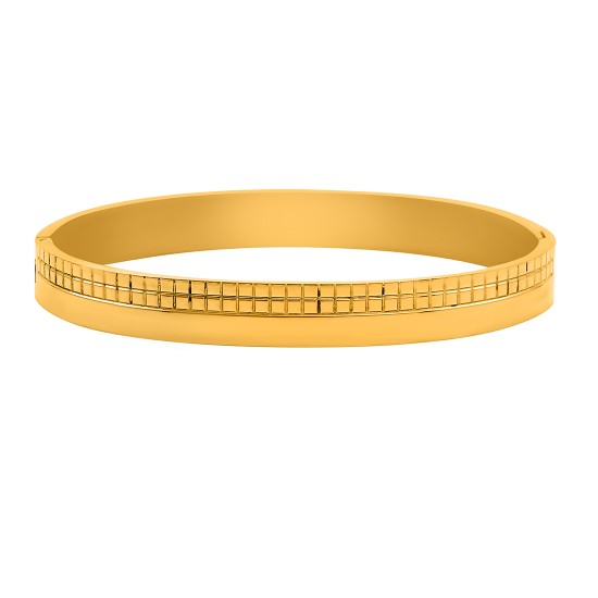 Gold Plated Kada Bracelet for Men | Women - 2208112