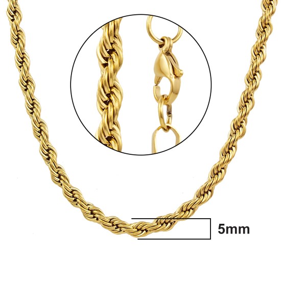 Nakabh Stainless Steel Chain | Mens Boys