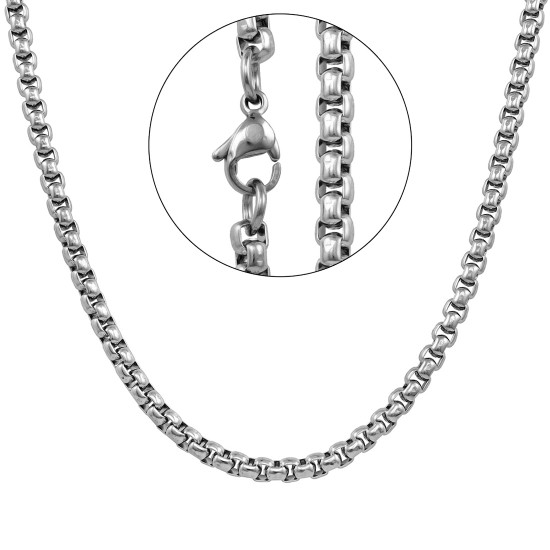 Nakabh Stainless Steel Chain | Mens Boys