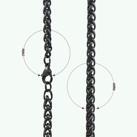 Nakabh Stainless Steel Chain | Mens Boys